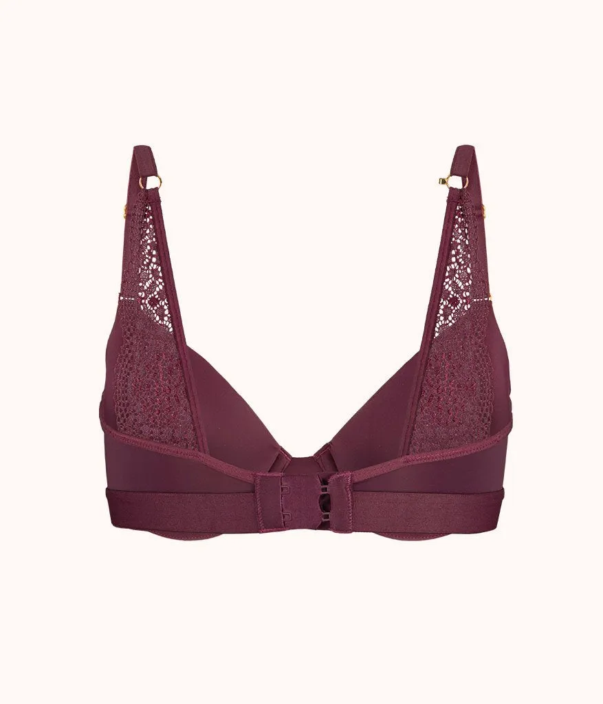 The T-Shirt Bra: Plum