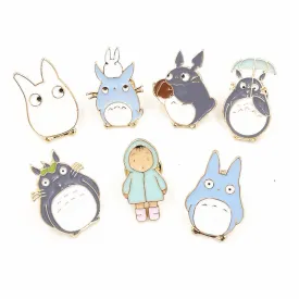 Timlee X181 Cartoon Cute Metal Brooch Pins Button Pins Jeans Bag Decoration Brooches Gift Wholesale