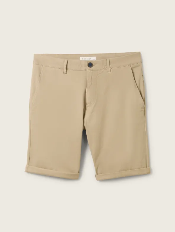 Tom Tailor Cotton Beige Chino Short