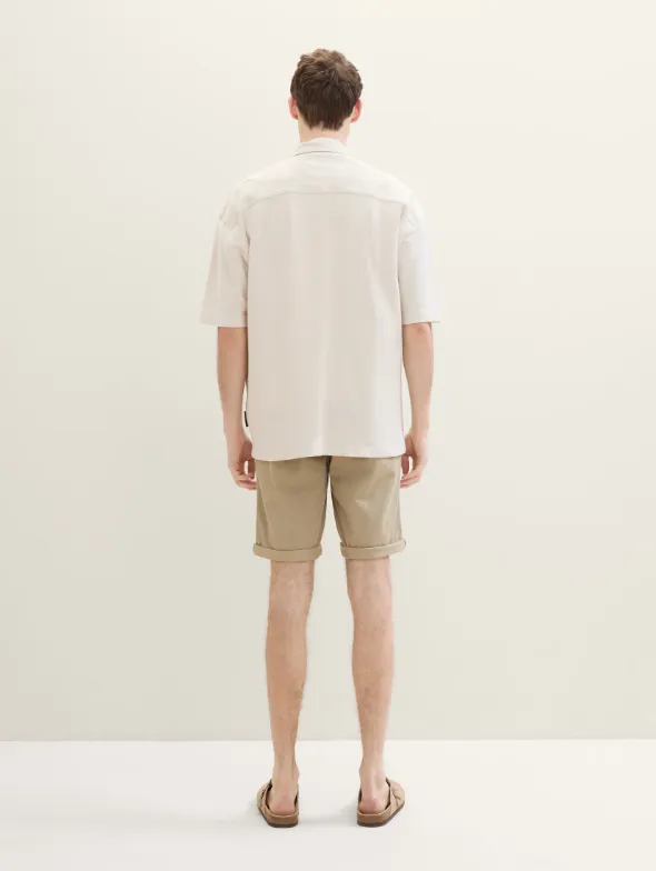 Tom Tailor Cotton Beige Chino Short